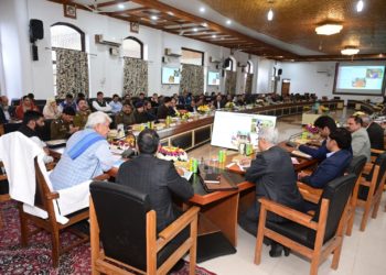 لیفٹیننٹ گورنر نے اننت ناگ میں ضلع ترقیاتی جائزہ میٹنگ کی صدارت کی