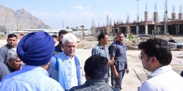 لیفٹیننٹ گورنر نے جاری کاموں کی بروقت تکمیل او رنگرانی کی ہدایت