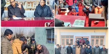 ڈائریکٹر سیر ی کلچر نے بانڈی پورہ کا دورہ کیا