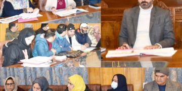 ضلع ترقیاتی کمشنر پلوامہ نے ڈسٹرکٹ کوالٹی ایشورنس کمیٹی میٹنگ کی صدارت کی
