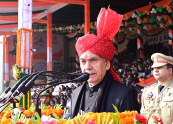 جدید جموں وکشمیر کی تعمیر کے لئے پ±ر خلوص کاوشیں کی جا رہی ہیں/منوج سنہا