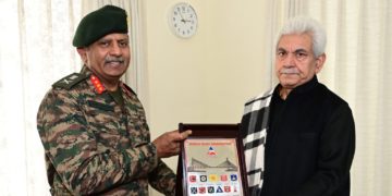 ڈائریکٹر جنرل بی آر او لیفٹنٹ گورنر سے ملاقی