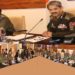 پولیس سربراہ اور جی او سی 16 کور جموں کی صدارت میں اعلیٰ سطحی سیکورٹی میٹنگ منعقد