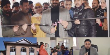 ڈی سی بڈگام نے ہیلتھ اینڈ ویلنس سینٹر کرال پورہ کا اِفتتاح کیا