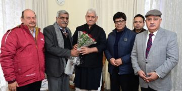 ہندو ایجوکیشن سوسائٹی کشمیر کے وفد نے لفٹینٹ گورنر سے ملاقات کی