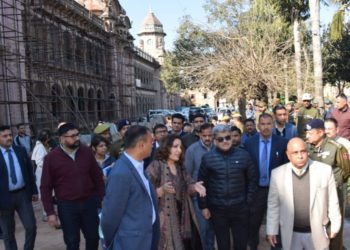 ڈولو نے مبارک منڈی ہیری ٹیج کمپلیکس کا دورہ کیا