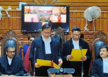 چیف جسٹس نے جسٹس محمد یوسف وانی کو بحیثیت ایڈیشنل جج کے عہدے کا حلف دلایا