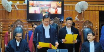 چیف جسٹس نے جسٹس محمد یوسف وانی کو بحیثیت ایڈیشنل جج کے عہدے کا حلف دلایا
