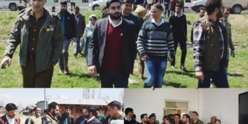 ڈسٹرکٹ الیکشن آفیسر بڈگام نے کلیکشن اور ڈسٹری بیوشن سینٹروں کا کیامعائینہ