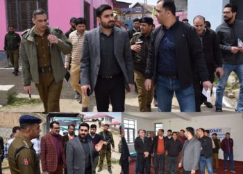 ڈسٹرکٹ الیکشن آفیسر بڈگام نے بیروہ اور بڈگام کلیکشن اور ڈسٹری بیوشن سینٹروں پر اِنتظامات کا جائزہ لیا