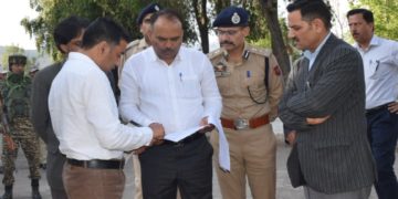 چیف الیکٹورل آفیسر نے راجوری کا کیادورہ