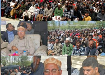 اپنی پارٹی جموں کشمیر میں ایک قابل اعتماد سیاسی متبادل کے طور پر ا±بھری ہے/غلام حسن میر