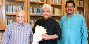 ڈاکٹر مہاراج کرشن رازدان نے لفٹینٹ گورنر سے ملاقات کی