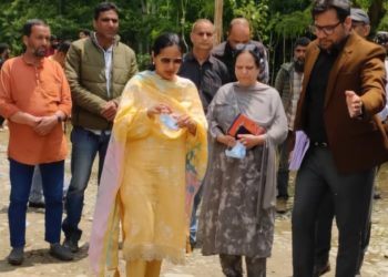 مندیب کور نے کُنزر میں سالڈ ویسٹ مینجمنٹ پلانٹ کا معائینہ کیا