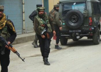 ضلع کولگام کے بہی باغ علاقے میں دہشت گردوں کی فائرنگ