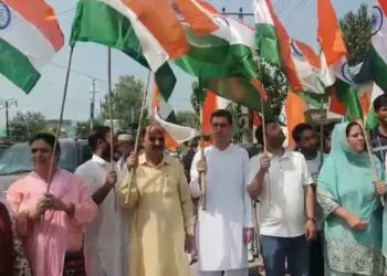 بی جے پی کے کسان مورچہ نے ترنگا ریلی بر آمد کی