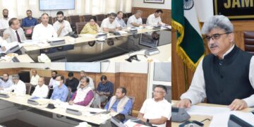 چیف سیکرٹری نے جموں وکشمیر کی یونیورسٹیوں کو درپیش مسائل کا جائزہ لیا اورجلد حل پر زو ردیا