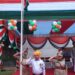 ریذیڈنٹ کمشنر نے جے کے ہاﺅس نئی دہلی میں قومی پرچم لہرایا