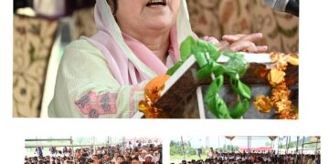 سکینہ اِیتو نے ہائیر سکینڈری سکول ڈِی کے مارگ کولگام میں سائنس بلاک اِفتتاح کیا