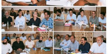 صوبائی کمشنر کشمیر نے سری نگر سمارٹ سٹی منصوبوں کی صورتحال کا لیاجائزہ