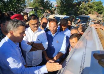 جاوید رانا نے اننت ناگ میں قبائلی کانفرنس میں شرکت کی