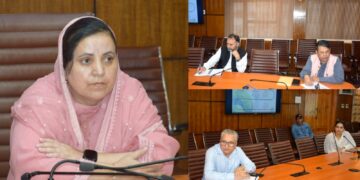 سکینہ اِیتو نے جموں وکشمیر پرائیویٹ یونیورسٹی پالیسی 2025 کی تیاری کے طریقہ ¿ کار کا جائزہ لیا