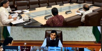 ستیش شرما نے یوتھ افئیرز کے مرکزی وزیر کے ساتھ ورچوئل میٹنگ میں شرکت کی