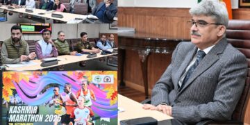 چیف سیکرٹری نے کشمیر میراتھن کے دوسرے ایڈیشن کے انتظامات کا جائیزہ لیا