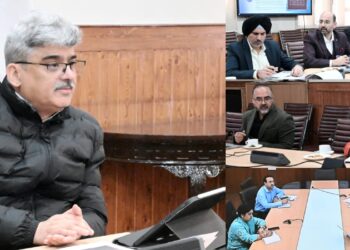 چیف سیکرٹری نے جموںوکشمیر ہینڈی کرافٹس شعبے کو فروغ دینے کے اَقدامات کا جائزہ لیا