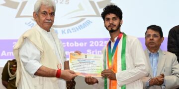 لیفٹیننٹ گورنر کا سری نگر میں منعقدہ این اِی پی کنکلیو ۔2025 کے اِفتتاحی سیشن سے خطاب