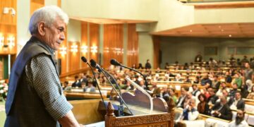 جموں وکشمیرمیں دہشت گردی کا ماحولیاتی نظام ختم /لیفٹیننٹ گورنر منوج سنہا