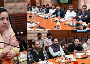 سکینہ اِیتو نے سری نگر وجموں کمپوزِٹ ریجنل سینٹروں کی کارکردگی اور کا م کاج کا جائزہ لیا