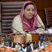 سکینہ اِیتو نے سکول و اعلیٰ تعلیم محکموں کی کارکردگی ، کام کاج اور ترقی کا جائزہ لیا