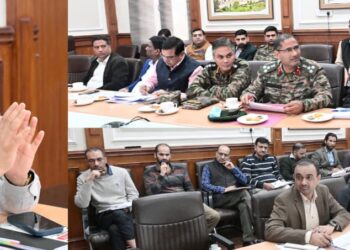 چیف سیکرٹری نے لیاجموں وکشمیر میں بڑی شاہراہوں اور ٹنلوں کی پیش رفت کا جائزہ