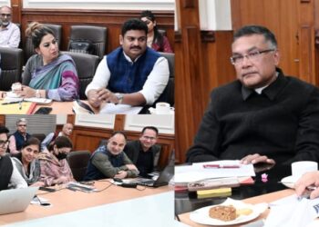 چیف سیکرٹری نے یو ٹی میں یوتھ انگیجمنٹ اینڈ ایمپاورمنٹ پروگرام کیلئے منصوبوں اور تیاریوں کا جائیزہ لیا