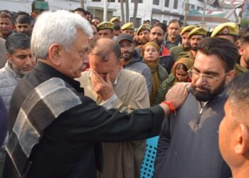 لیفٹنٹ گورنر منوج سنہا کا قیمتی جانوں کے ضیاع پر اظہاردُکھ