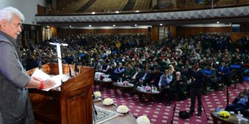 ہمارا واحد مقصد امن اور خوشحالی کو فروغ دینا ہے تا کہ وکست بھارت کا ہدف حاصل کیا جا سکے / ایل جی سنہا