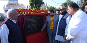 ستیش شرما نے کھور میں ترقیاتی کاموں کا معائینہ اور افتتاح کیا
