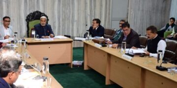 شیام لال شرما نے پبلک اکاﺅنٹس کمیٹی میٹنگ کی صدارت کی