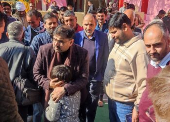 ستیش شرما نے چمب حلقہ کا تفصیلی دورہ کیا