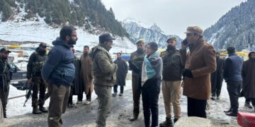 سیکرٹری ٹرانسپورٹ نے سونہ مرگ میں ویٹ برج کے کام کا جائزہ لیا