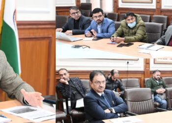 چیف سیکرٹری نے جموں و کشمیر میں ہوم سٹے کو فروغ دینے اور ایس وی اے ایم آئی ٹی وی اے پر مبنی قرضوں کے فریم ورک کا جائیزہ لیا