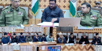 ڈی سی کپواڑہ کی این سی او آر ڈی میٹنگ کی صدارت، منشیات کے خاتمے کیلئے اقدامات کا جائزہ