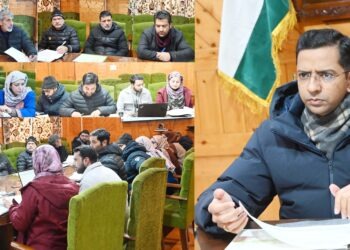 ڈی سی شوپیاں نے ضلع میں این آر ایل ایم کی کارکردگی کا جائزہ لیا