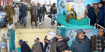 نائب وزیرا علیٰ نے بڈگام میں برفباری کے بعد کی صورتحال کا جائزہ لیا