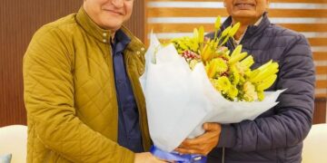 جاوید ڈار کی مرکزی وزیر زراعت سے ملاقات