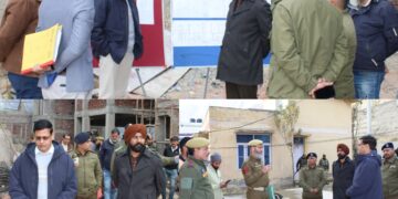 پرنسپل سیکرٹری نے ڈوڈہ میں جاری تعمیر ایس ڈی آر ایف بلڈنگ کا معائینہ کیا ، تیاری کا جائیزہ لیا