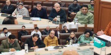 سکینہ اِیتو نے جموںوکشمیر کے تمام صحت مراکز میں صفائی ستھرائی کے جامع اَقدامات پر زور دیا