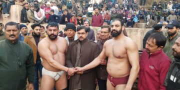 ستیش شرما نے گھراٹل میں دنگل مقابلے میں شرکت کی 