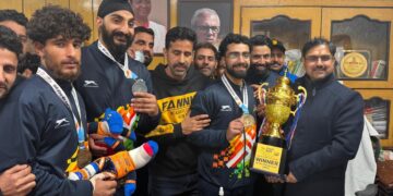 ستیش شرما نے کھیلو انڈیا بیچ گیمز 2026 کے میڈل ونرز کو فیسلیٹیٹڈ کیا